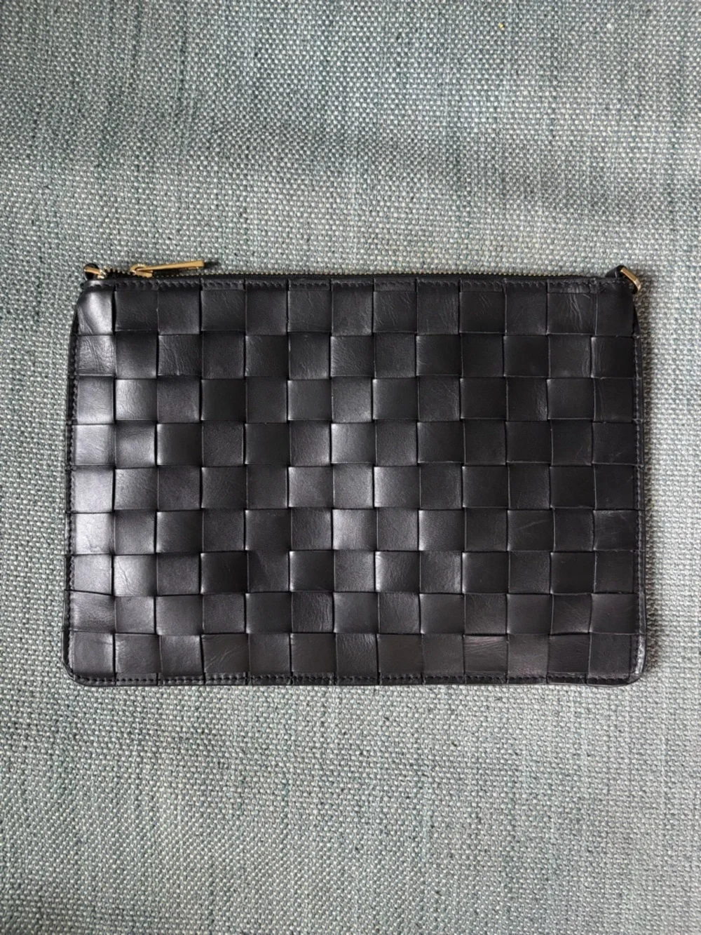 Quince Italian Leather Handwoven Convertible Crossbody - Picture 5 of 7